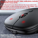2025 Wireless Rechargeable Dual Mode Mouse Bluetooth 2.4GHz for PC/Laptop